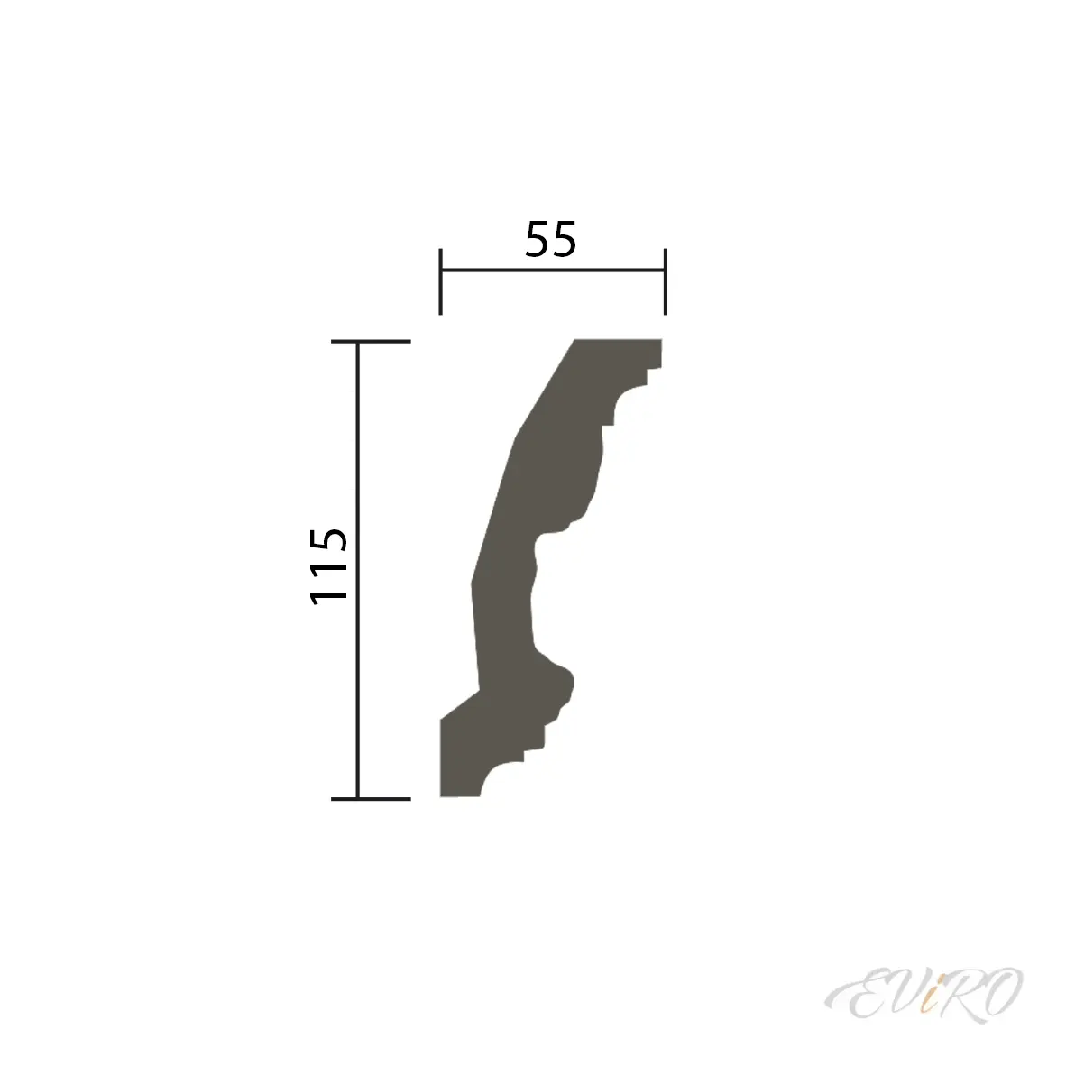 Карниз EViRO Модель 1.50.124