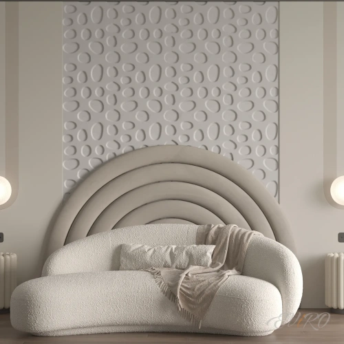 Гипсовая 3D панель EViRO Кругляк