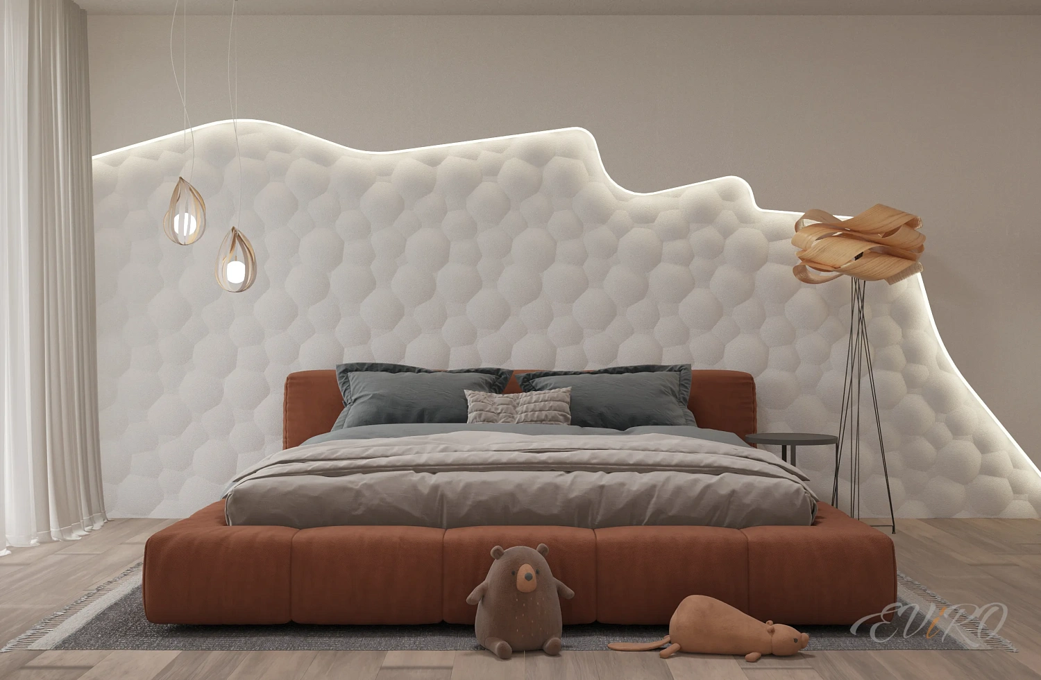 Подсветка, направленная на рельеф EViRO