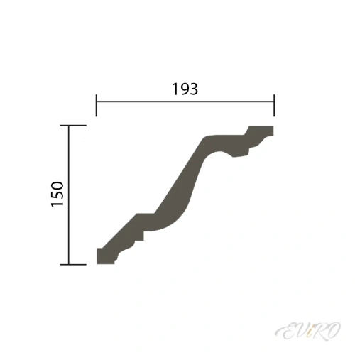 Карниз EViRO Модель 1.50.134