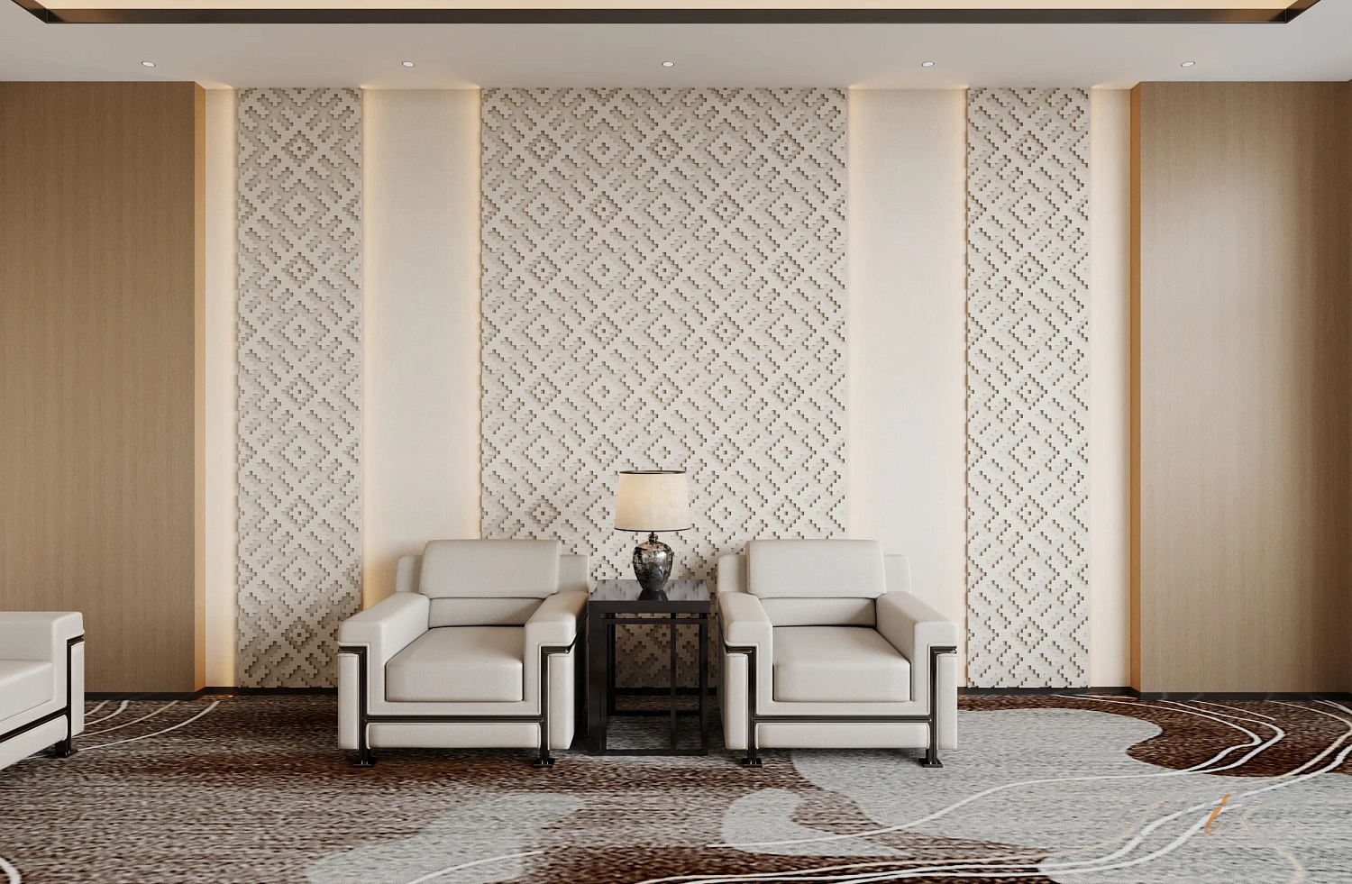 Гипсовая 3D панель EViRO Орнамент