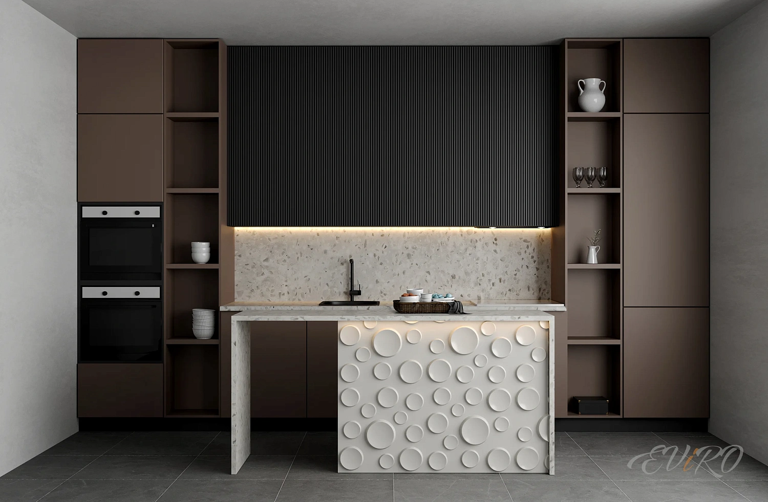 Подсветка, направленная на рельеф EViRO